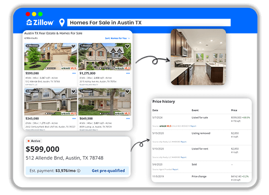 Stay Updated with Pricing Trends by Scraping real estate data from Zillow